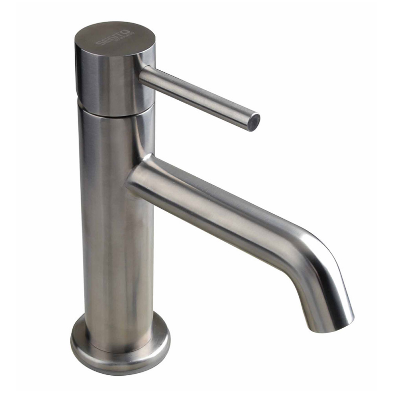 Robinet de lavabo sur plan en acier inoxydable, minimaliste,Kerox 25