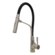 Robinet semi professionnel avec d'arrêt pour lave-vaisselle,en acier inoxydable,inox brossé