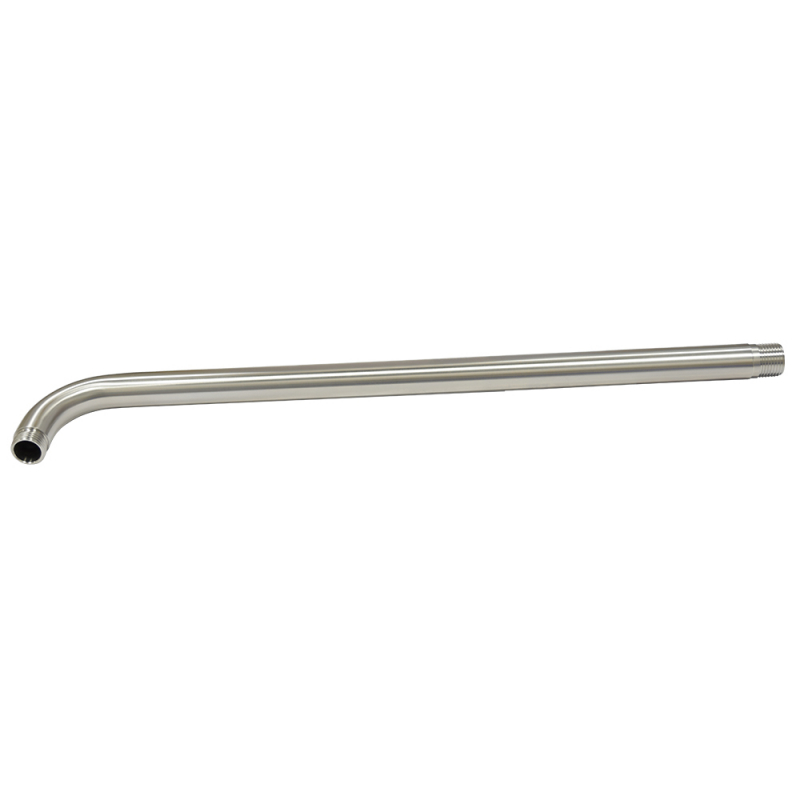 Bras de douche mural en acier inoxydable AISI 316L