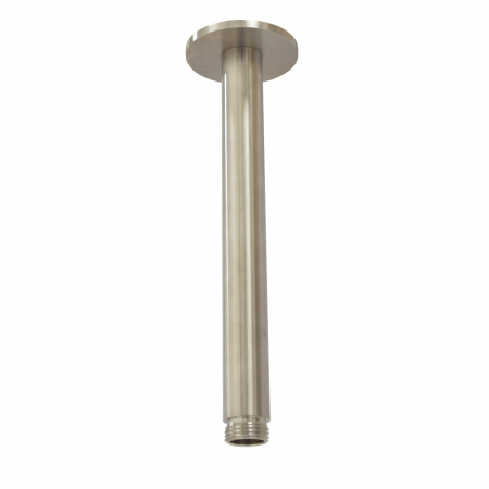 Bras de douche de plafond ronde Inox 316L avec couvercle en acier inoxydable massif