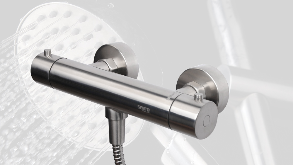 Thermostatique de douche en acier inoxydable AISI 316