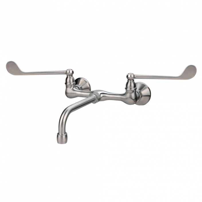 robinets d'hôpital inox