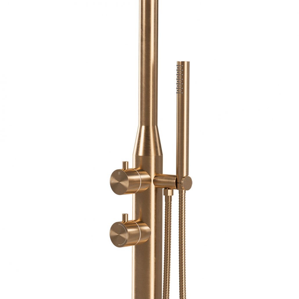 Douche de jardin de haute qualité, douche de piscine, douche de sauna, acier inoxydable AISI316